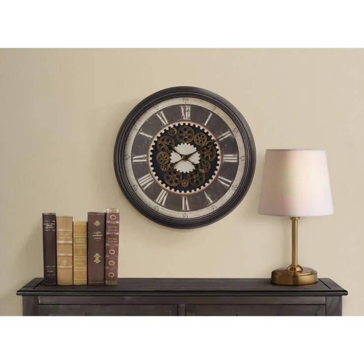 Monarch Wall Clock Brown Online