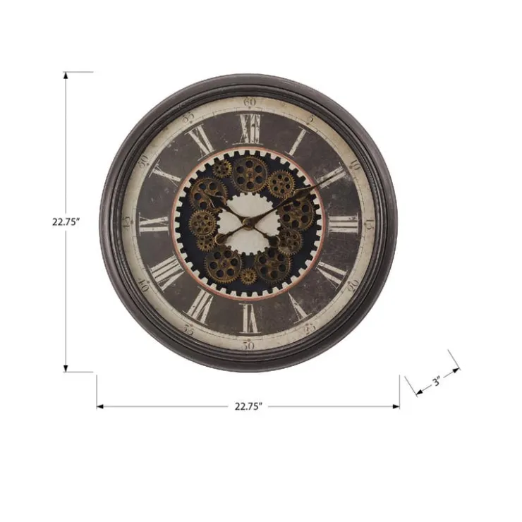 Monarch Wall Clock Brown Online