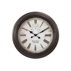 Monarch Wall Clock Brown