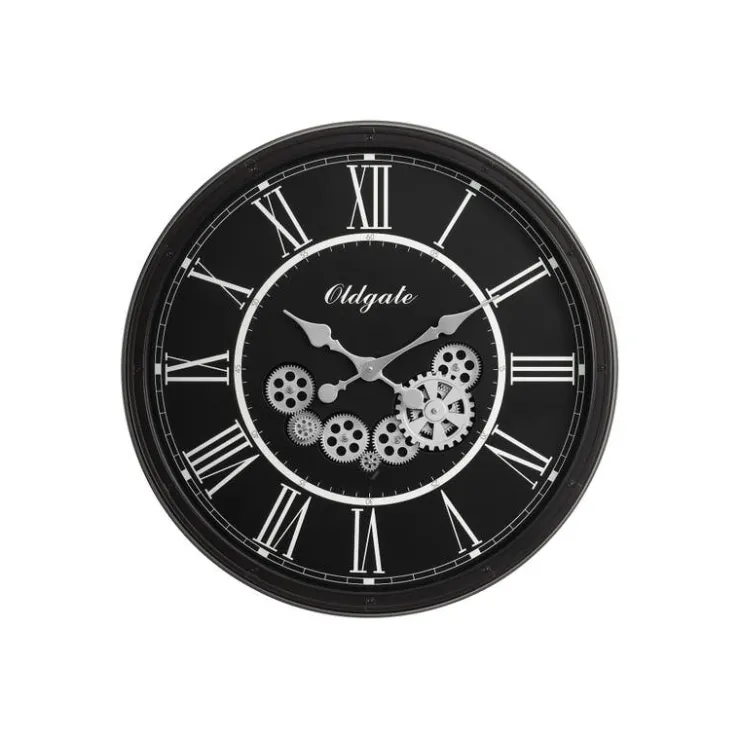 Monarch Wall Clock Black
