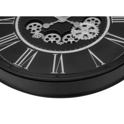 Monarch Wall Clock Black