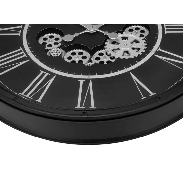 Monarch Wall Clock Black