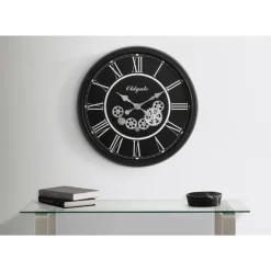 Monarch Wall Clock Black