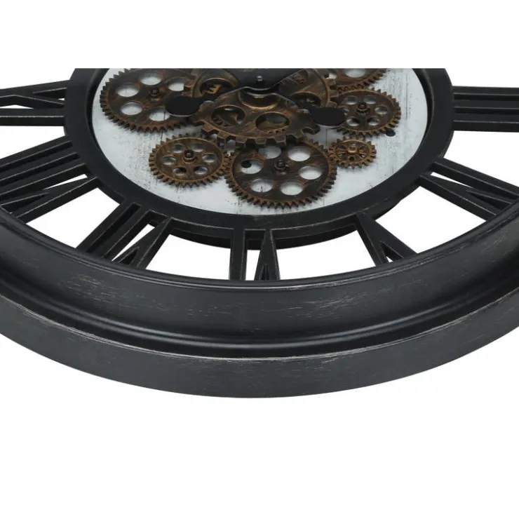 Monarch Wall Clock Black Clearance