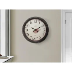 Monarch Wall Clock Brown New