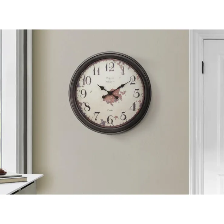 Monarch Wall Clock Brown New