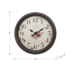 Monarch Wall Clock Brown New