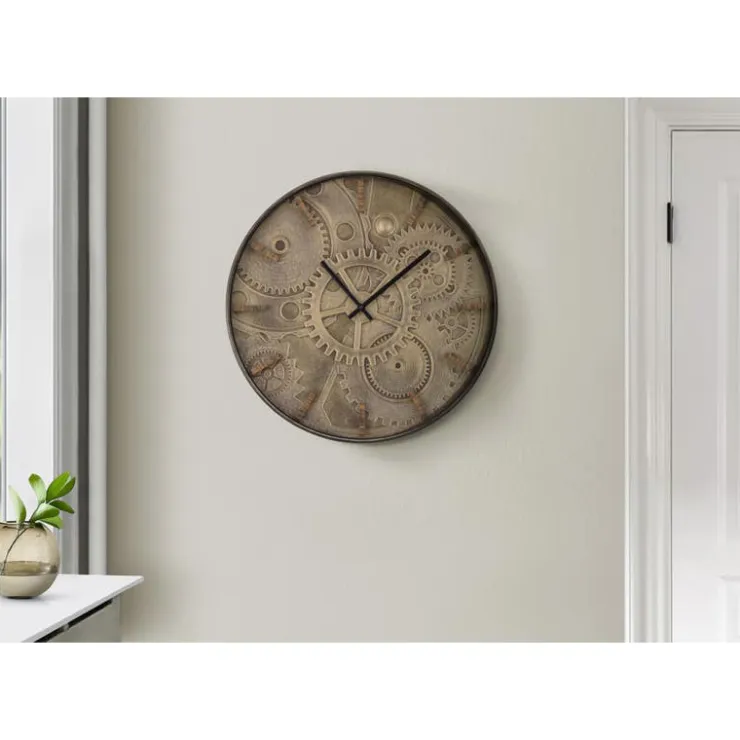 Monarch Wall Clock Brown Hot