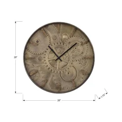 Monarch Wall Clock Brown Hot