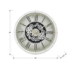Monarch Wall Clock White Sale