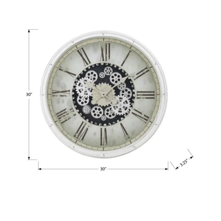Monarch Wall Clock White Sale