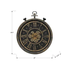 Monarch Wall Clock Brown Online