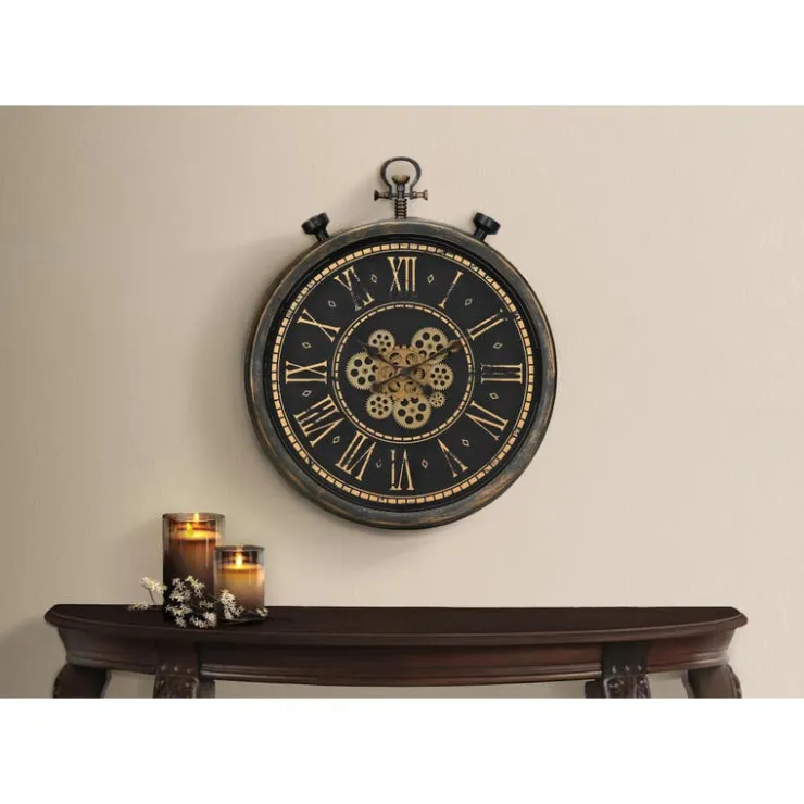 Monarch Wall Clock Brown Online