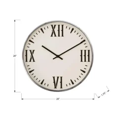 Monarch Wall Clock White Best