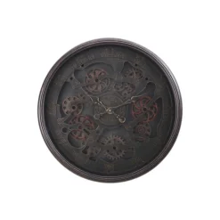 Monarch Wall Clock Black