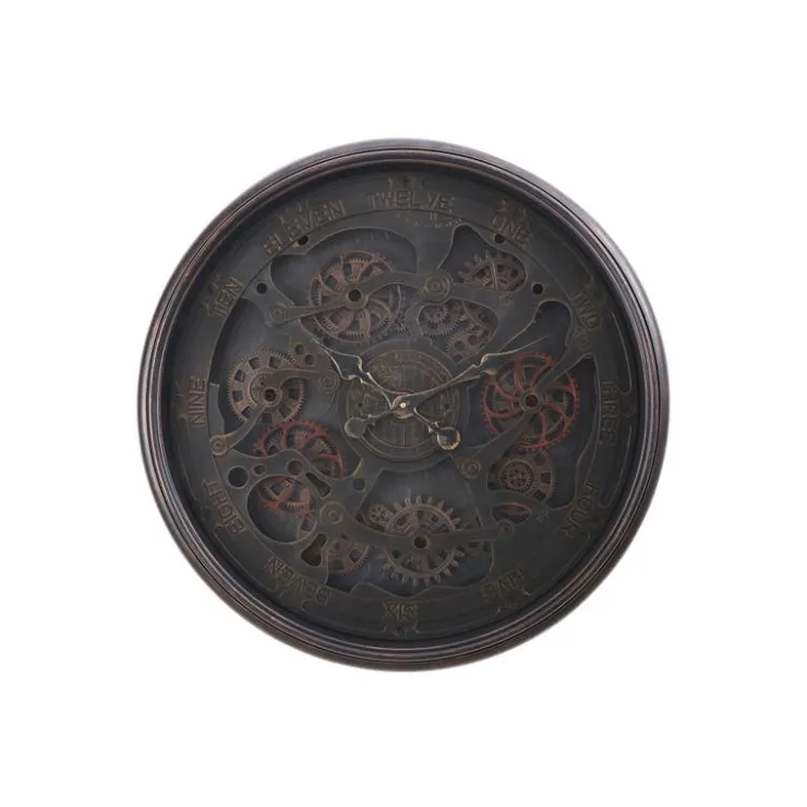 Monarch Wall Clock Black