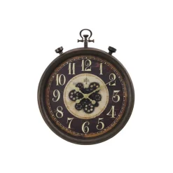 Monarch Wall Clock Brown