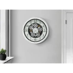 Monarch Wall Clock White Outlet