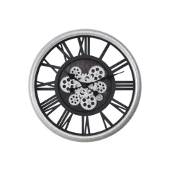 Monarch Wall Clock Black Best