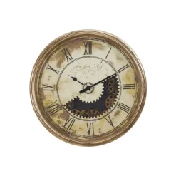 Monarch Wall Clock Brown Outlet