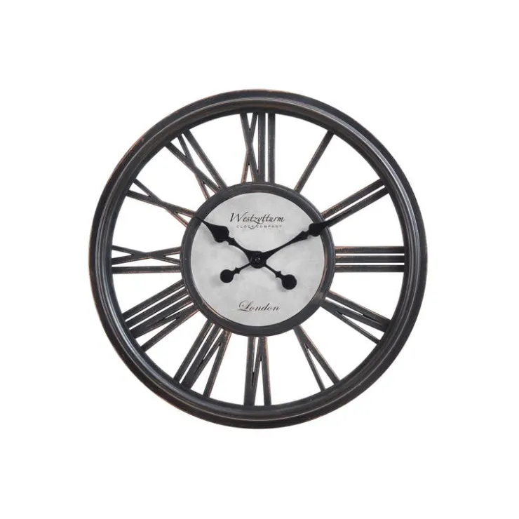 Monarch Wall Clock Black Best
