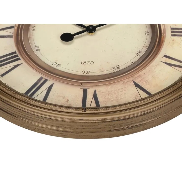 Monarch Wall Clock Brown Discount