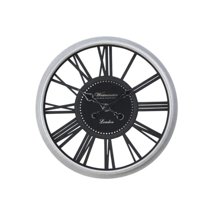 Monarch Wall Clock Black Best