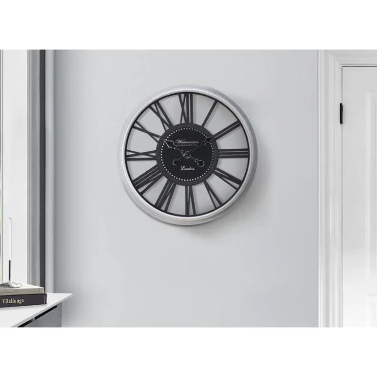 Monarch Wall Clock Black Best
