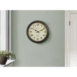 Monarch Wall Clock Brown Sale