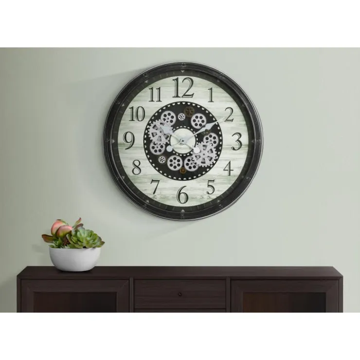Monarch Wall Clock Brown New