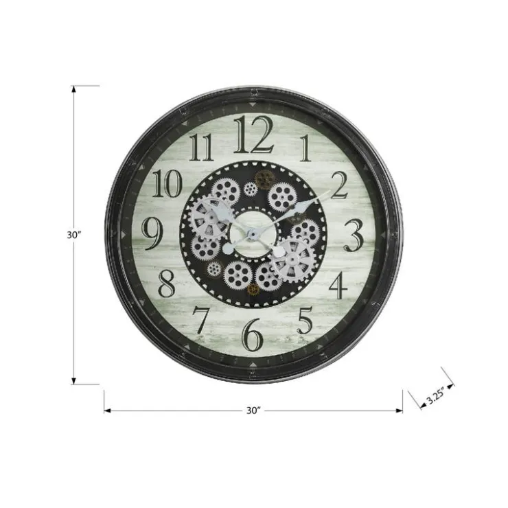 Monarch Wall Clock Brown New