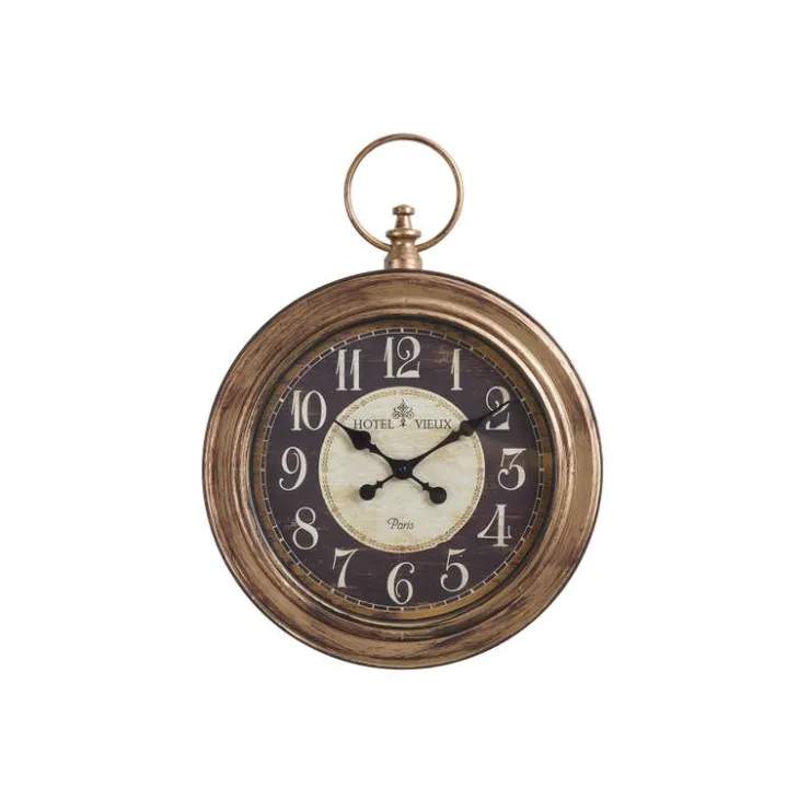 Monarch Wall Clock Brown Outlet