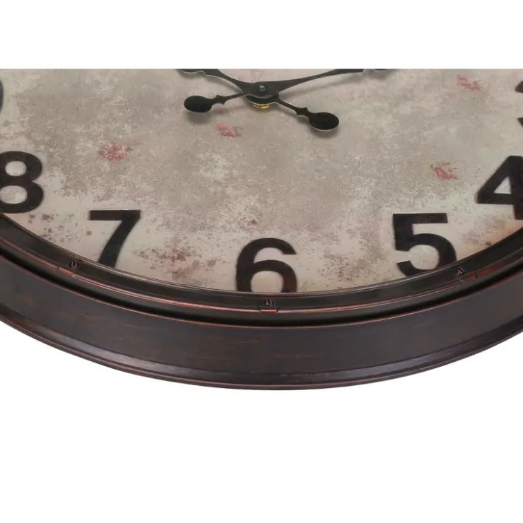 Monarch Wall Clock Brown