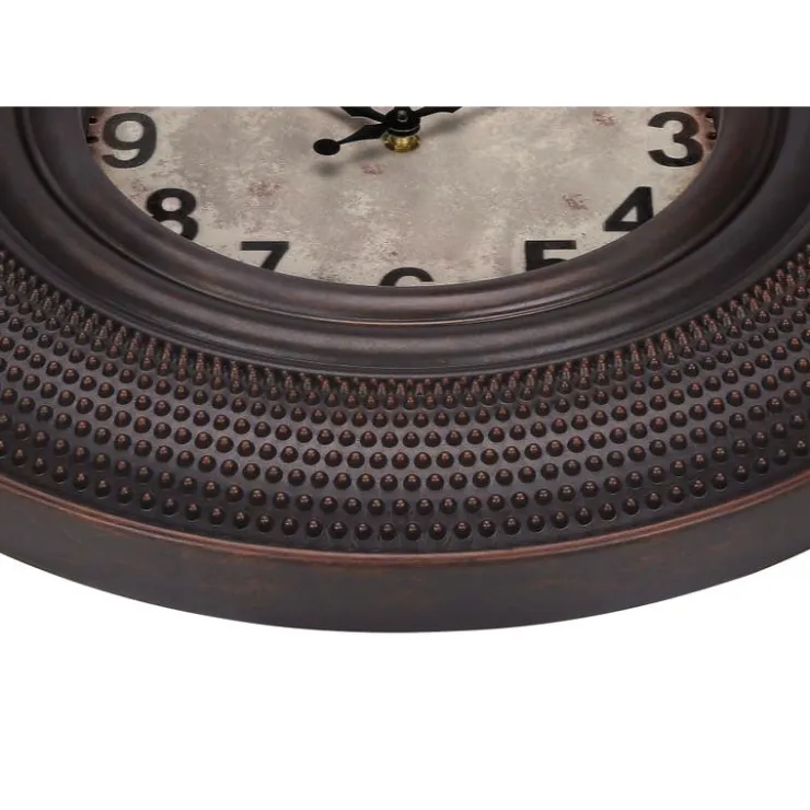 Monarch Wall Clock Brown Best