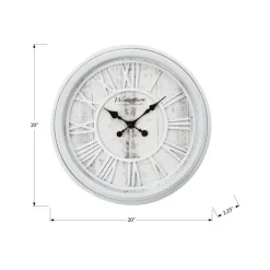 Monarch Wall Clock Grey Clearance
