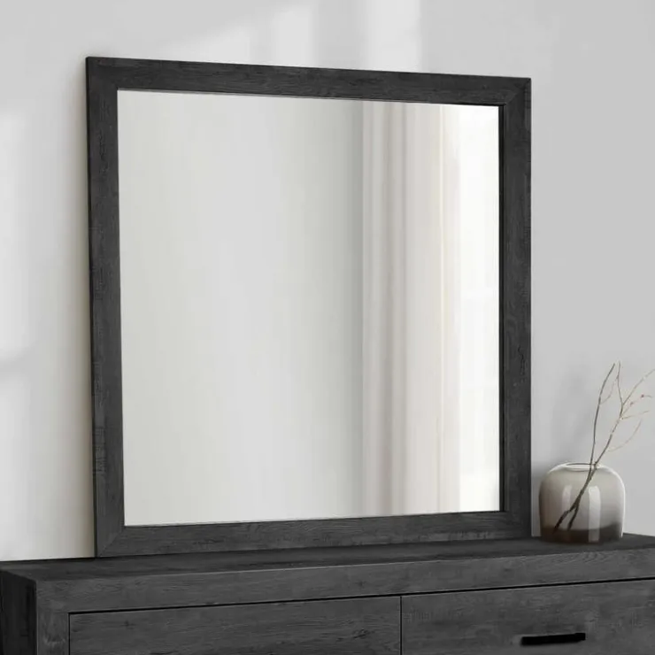 Monarch Wall Mirror - Grey