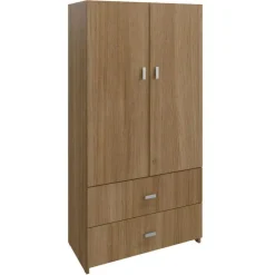 SUA-V Wardrobe with 2 Large Drawers Fashionista Hot
