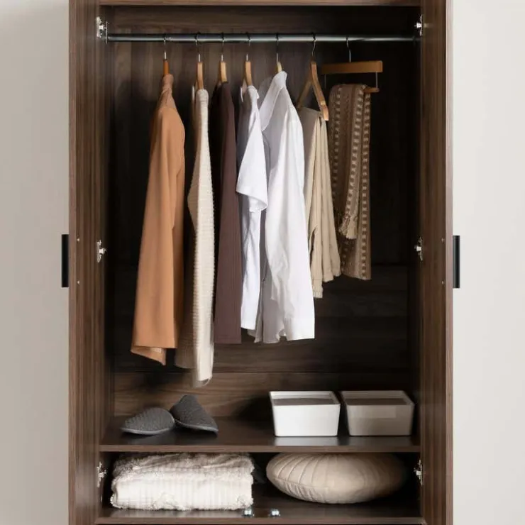 Meubles South Shore Wardrobe with Doors and Drawer - South Shore Brown Best