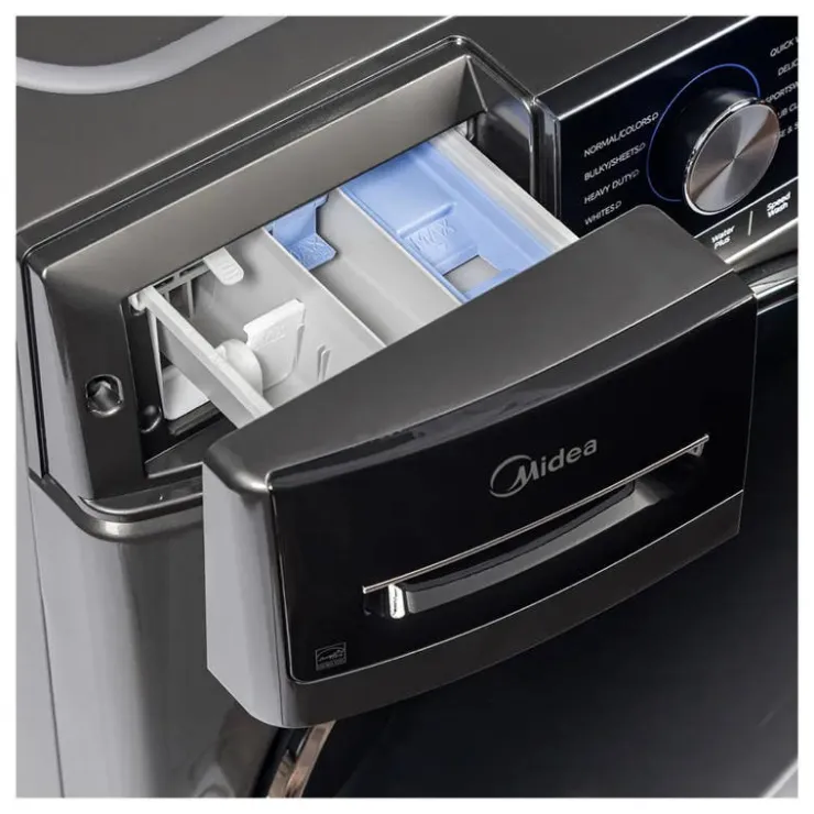MIDEA Washer & Dryer Kit, Front-Load - MLHE-MLHW5 Clearance