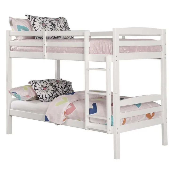 Bunk Bed - 39"/39" White Clearance