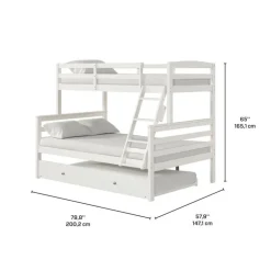 Bunk Bed with Trundle Bed - 39